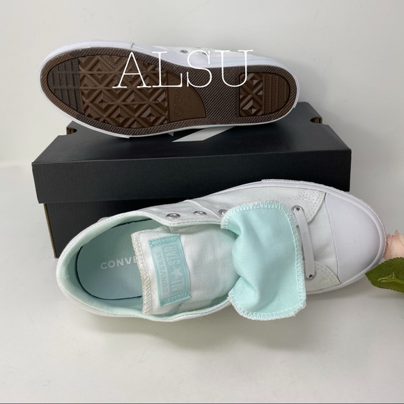 Converse Ctas Maddie Slip Canvas White K/W - Picture 4 of 8